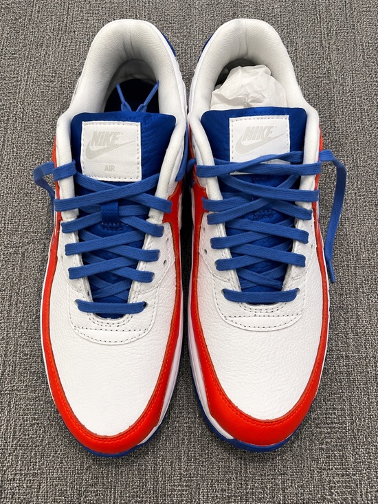 Nike Shoes - Nike Air Max 90 Red White Blue Sneakers Women’s Size 7.5 NWOT